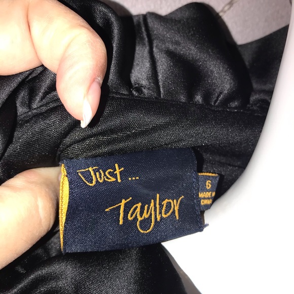 SIZE 6 WOMEN’S JUST  TAYLOR DRESS - Picture 8 of 8